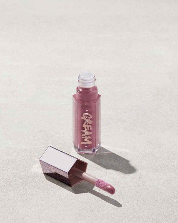 Fenty Beauty # - 01 Bomb Color Cream Drip Gloss Lip Mauve Rihanna Rosy  Wive$ by フェンティビューティー リアーナ 海外通販 送料無料 評価 by